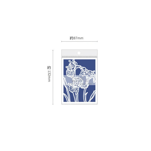 Paper Die Cut - Pressed flower series