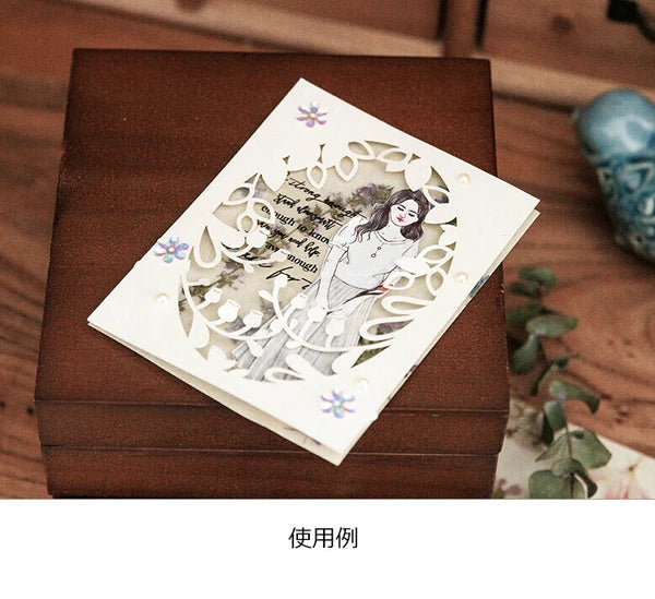 Paper Die Cut - Pressed flower series