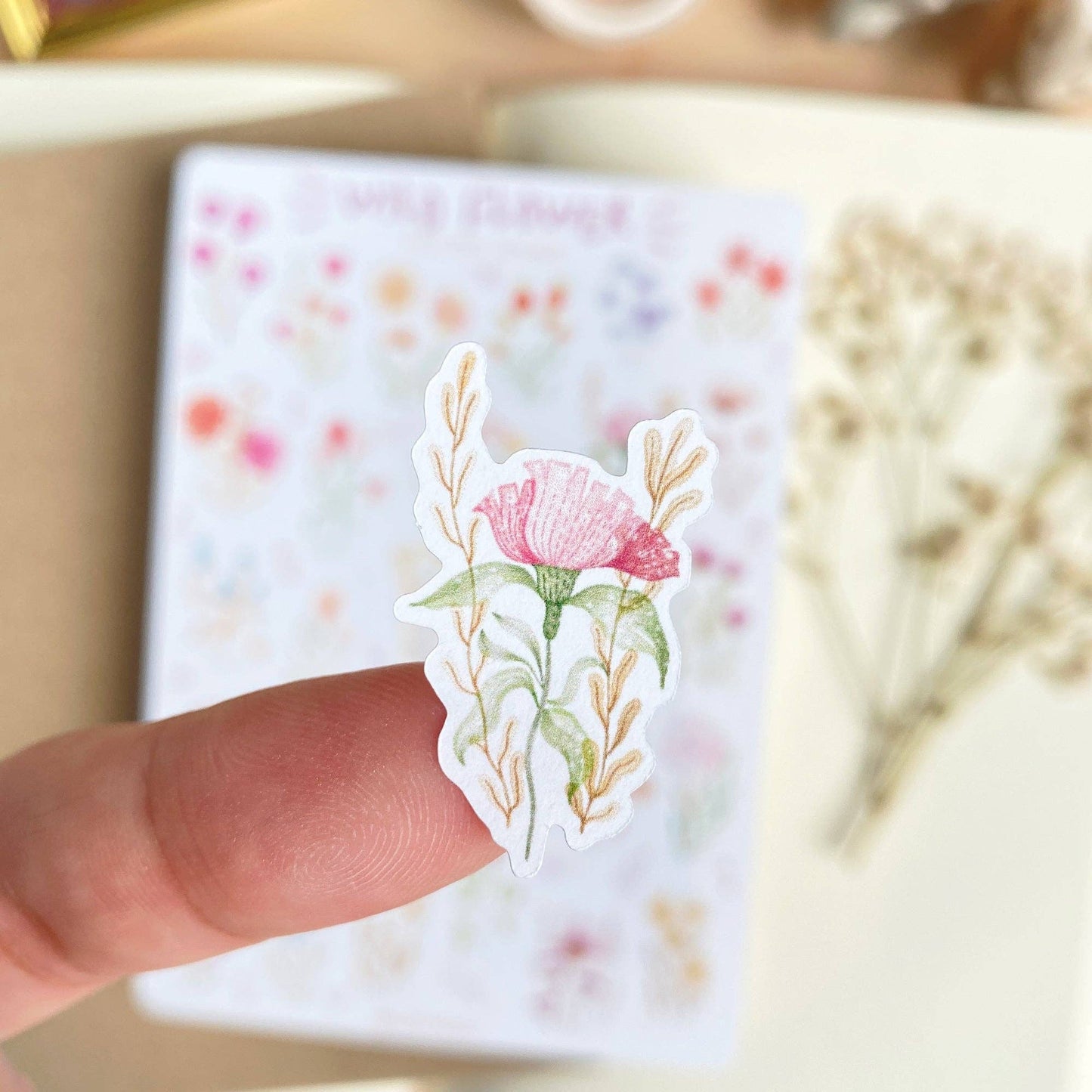 Sticker Sheet - Wild Flower: Matte