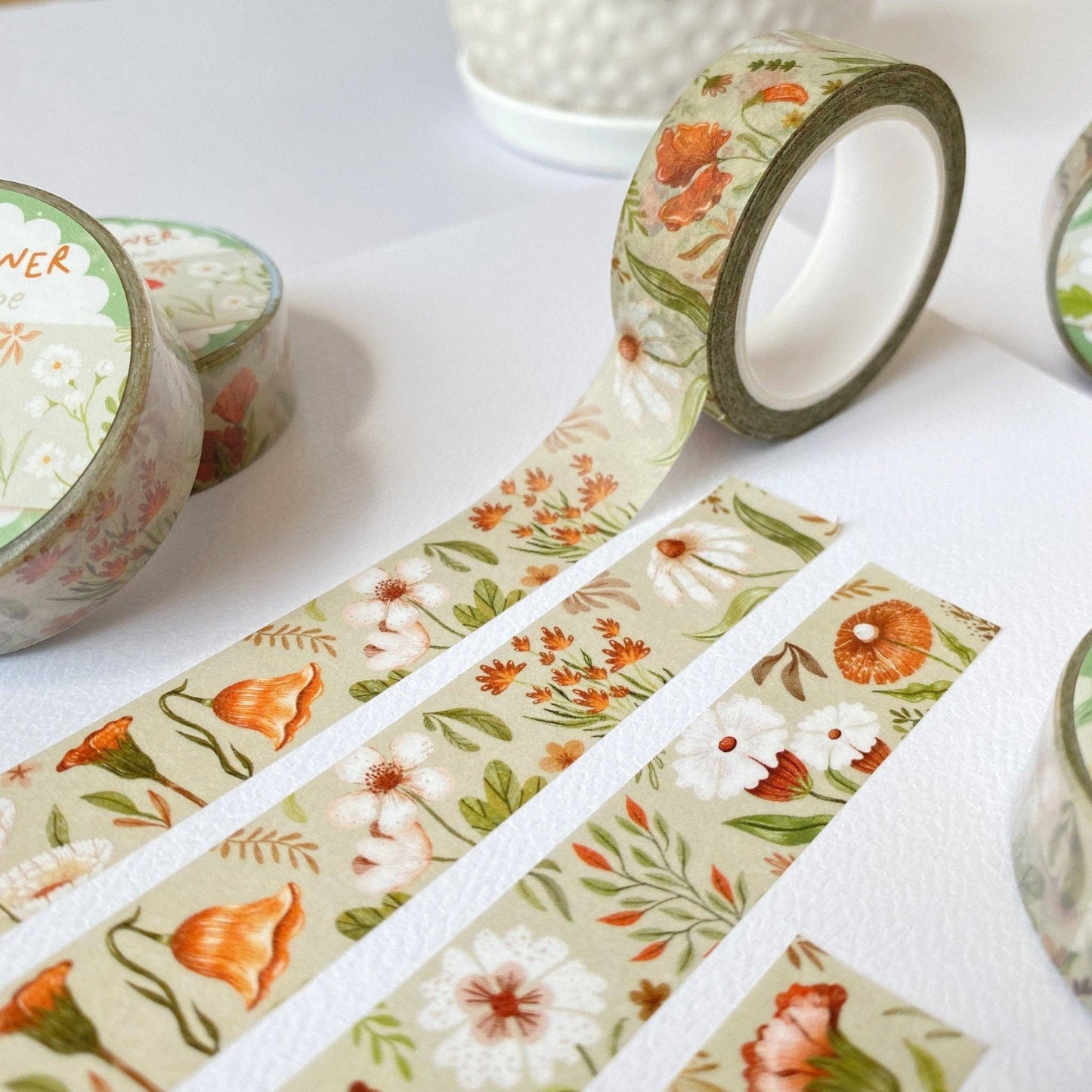 Washi Tape - Wild Flower