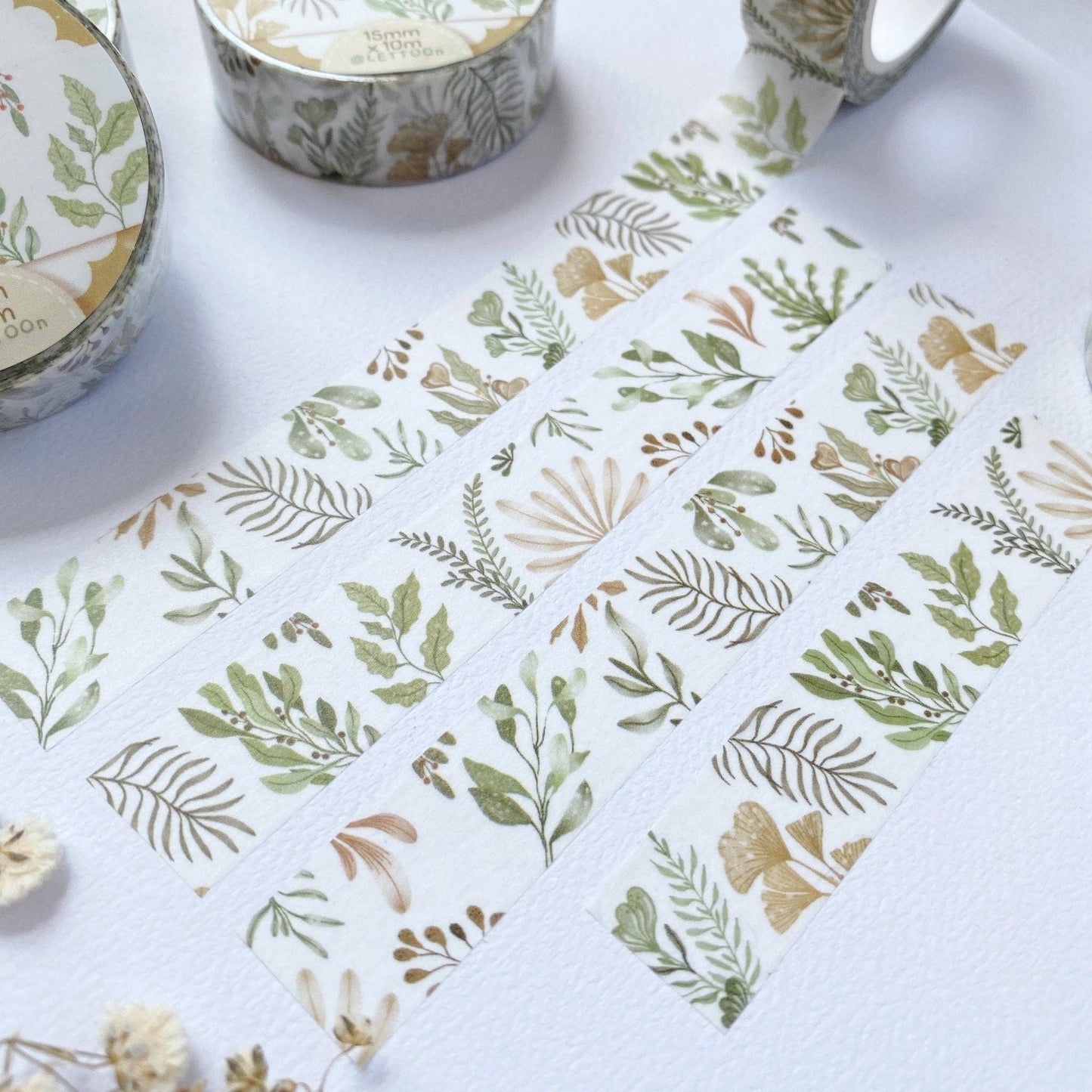 LETTOOn Washi Tape - Wild Leaf