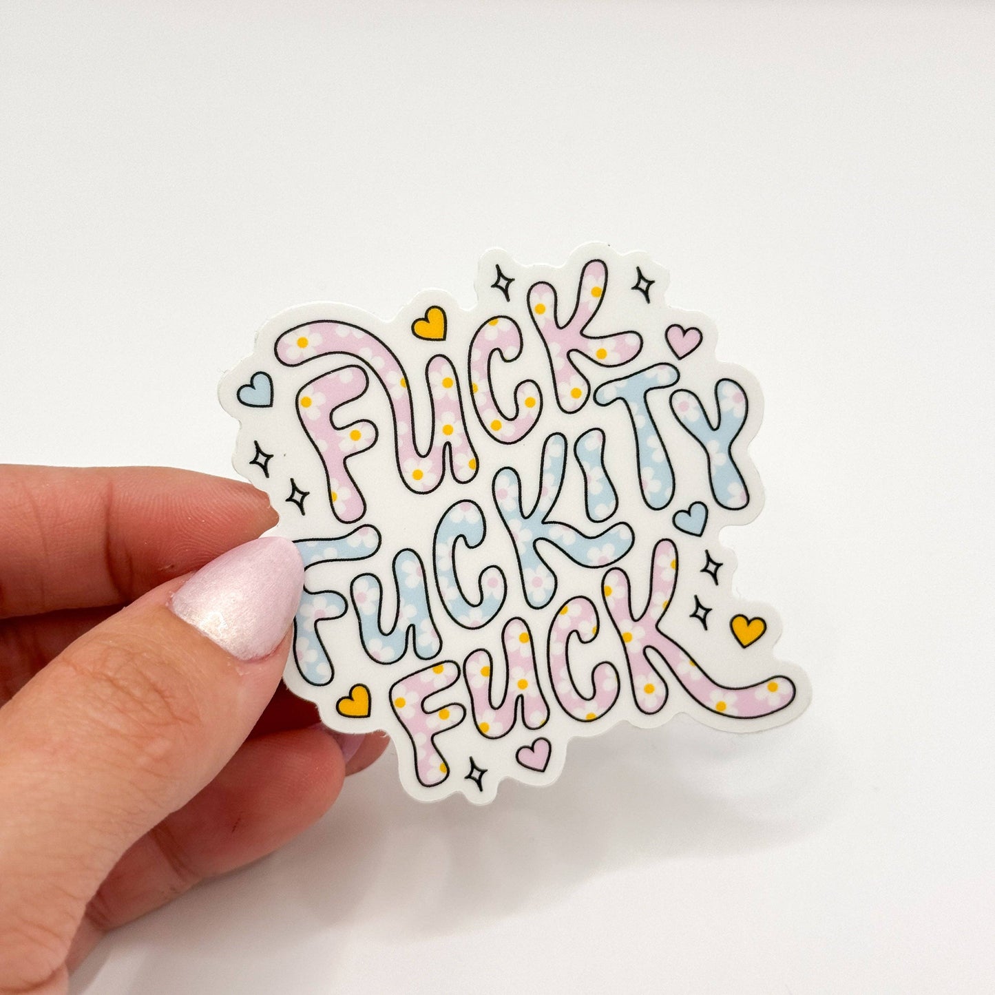 PMC | Fuck Fuckity Fuck Vinyl Die Cut Sticker | Matte