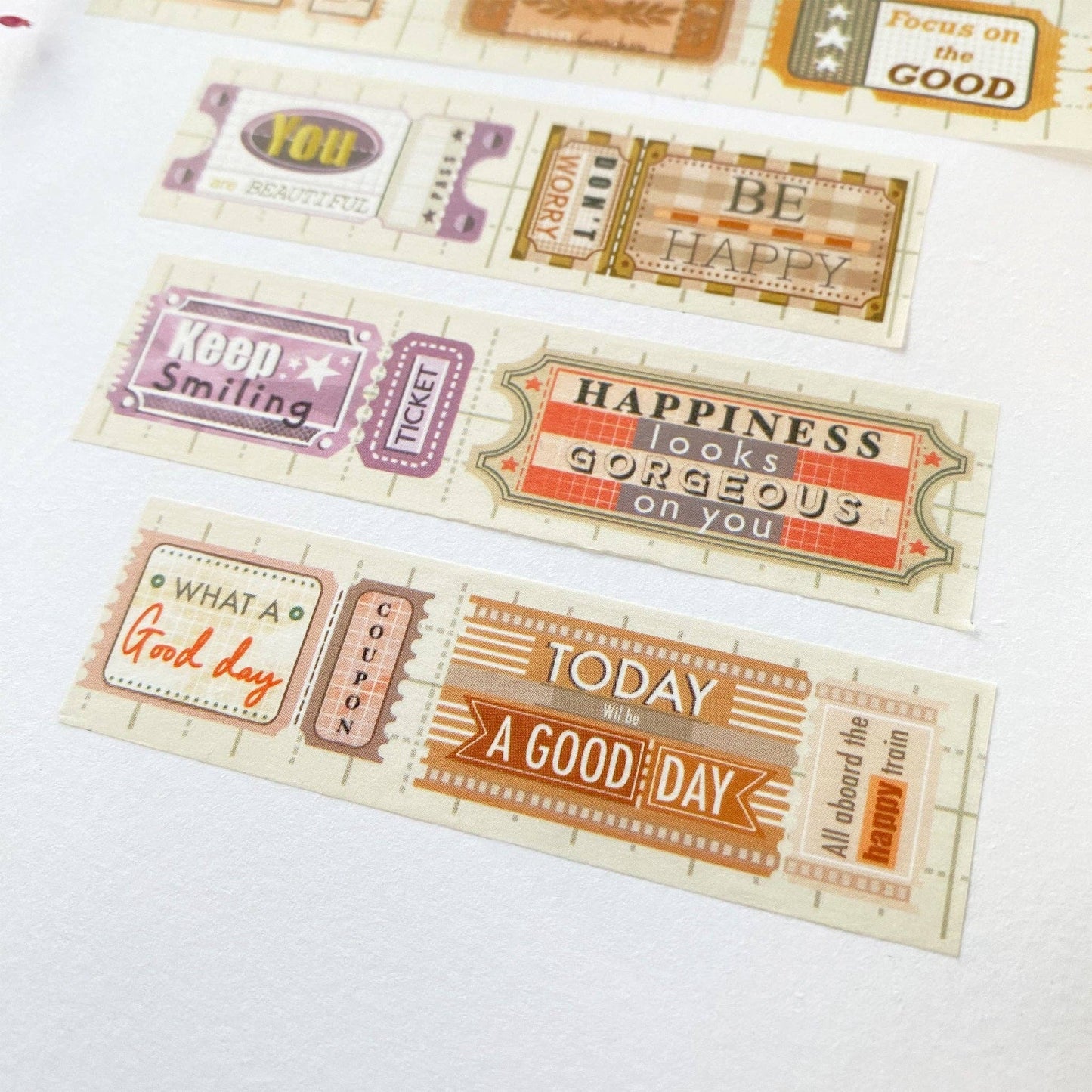 LETTOOn Washi Tape - Positive Vibes