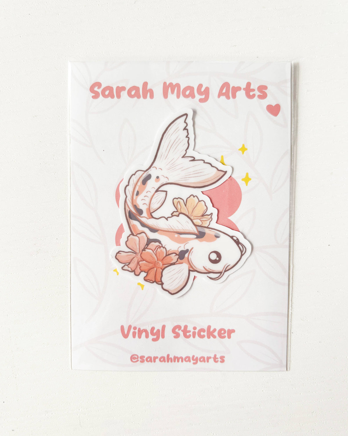 Koi Fish Waterproof Die Cut Sticker - 2.3 inch Sticker