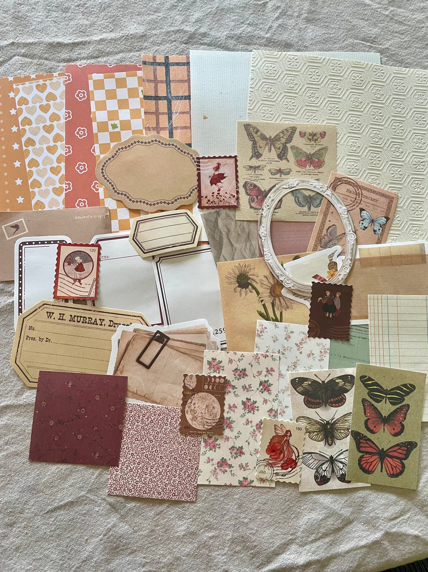 Journaling and Scrapbooking Ephemera Starter Kit