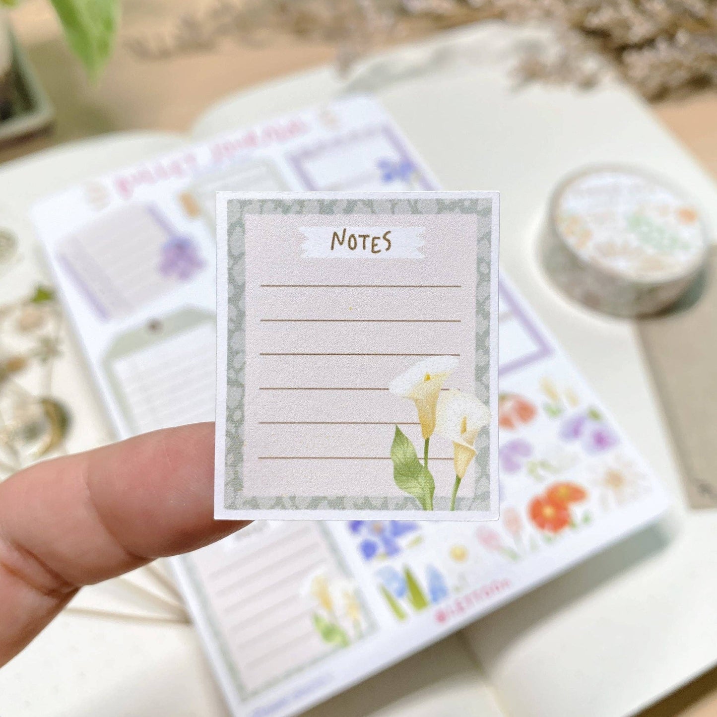 L| Sticker Sheet - Bullet Journal Essentials: Floral Desire