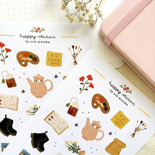 Bits And Pieces - Sticker Sheet | Creative Lifestyle