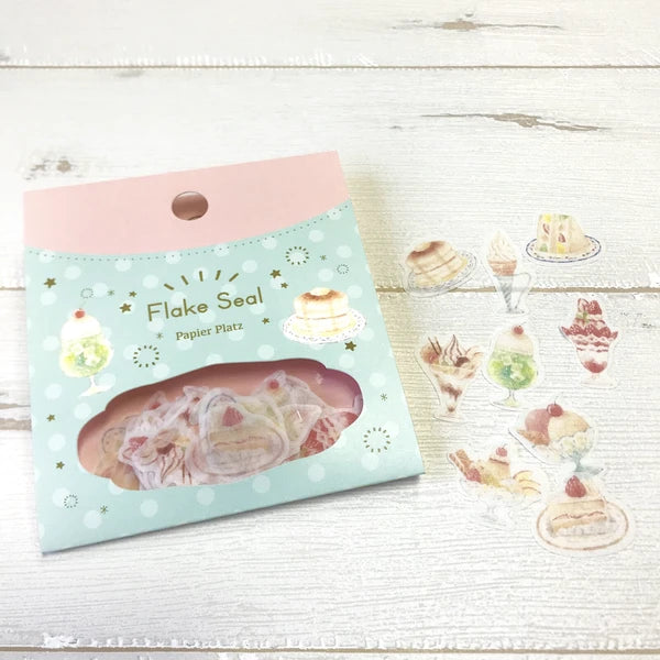 PP| Flake Sticker - Coffee Shop Sweets