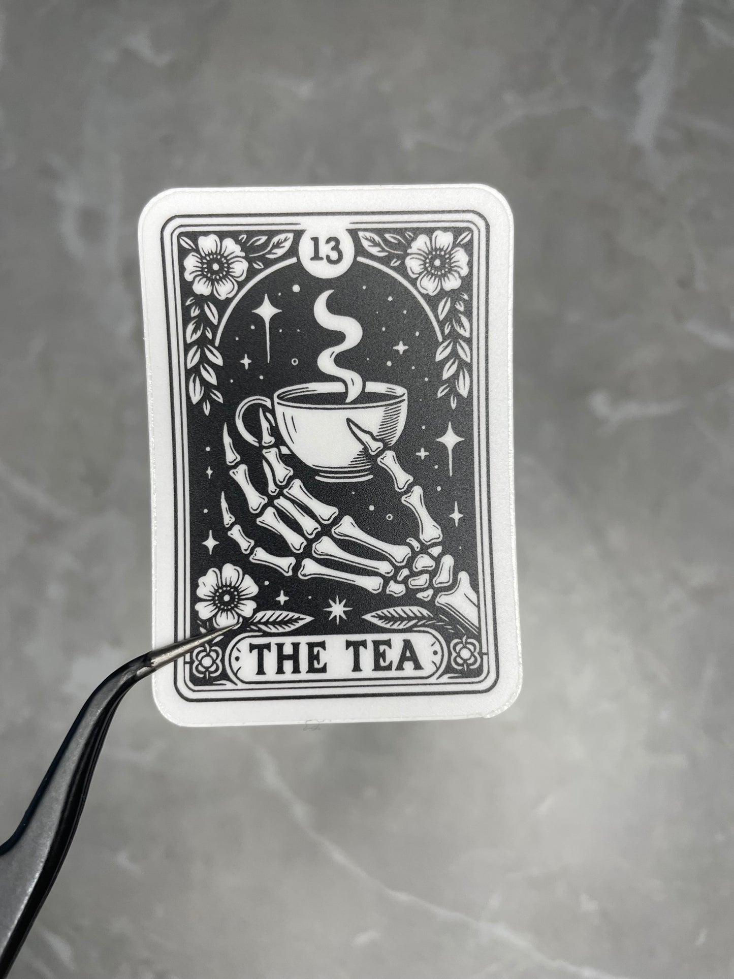 The Tea Tarot Card