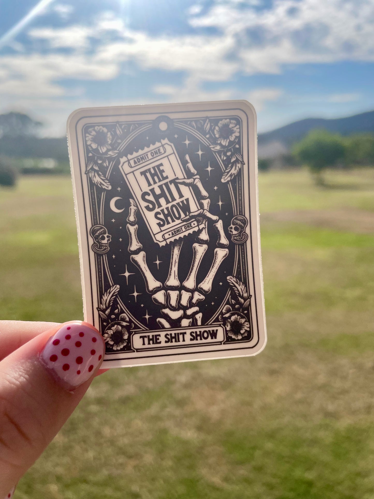 The Shit Show Tarot Card