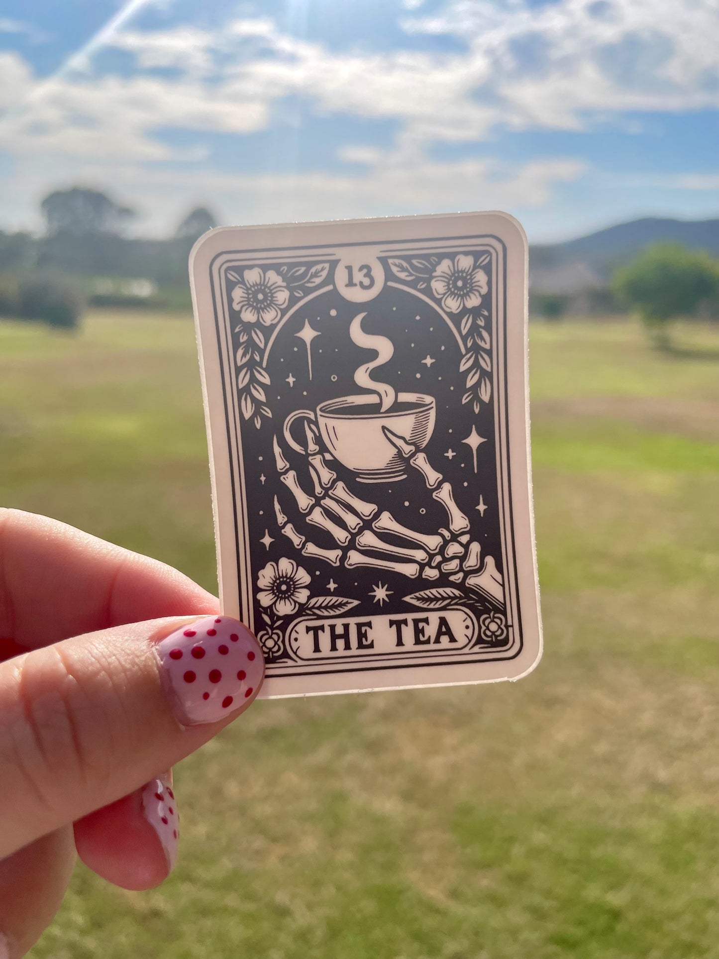 The Tea Tarot Card