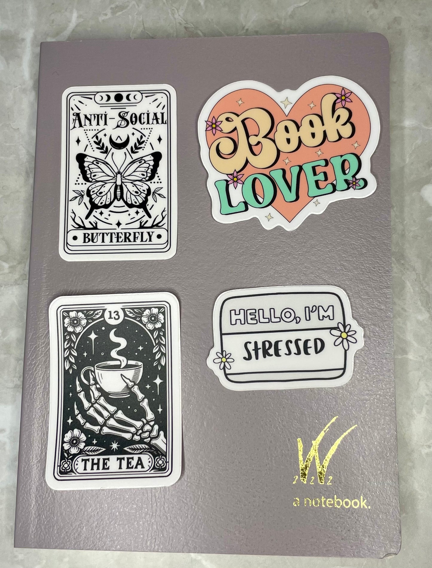 Anti Social Butterfly Tarot Card