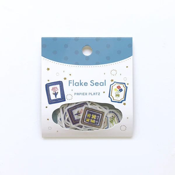 Flake Sticker - Kurogoma Florals Painting