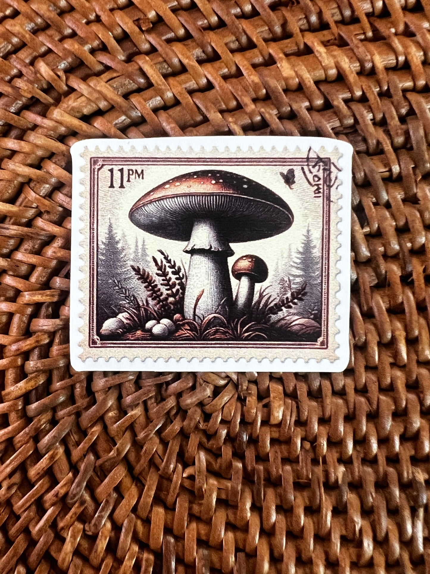 Janet Journals - Mushroom Magic Stamp 11pm