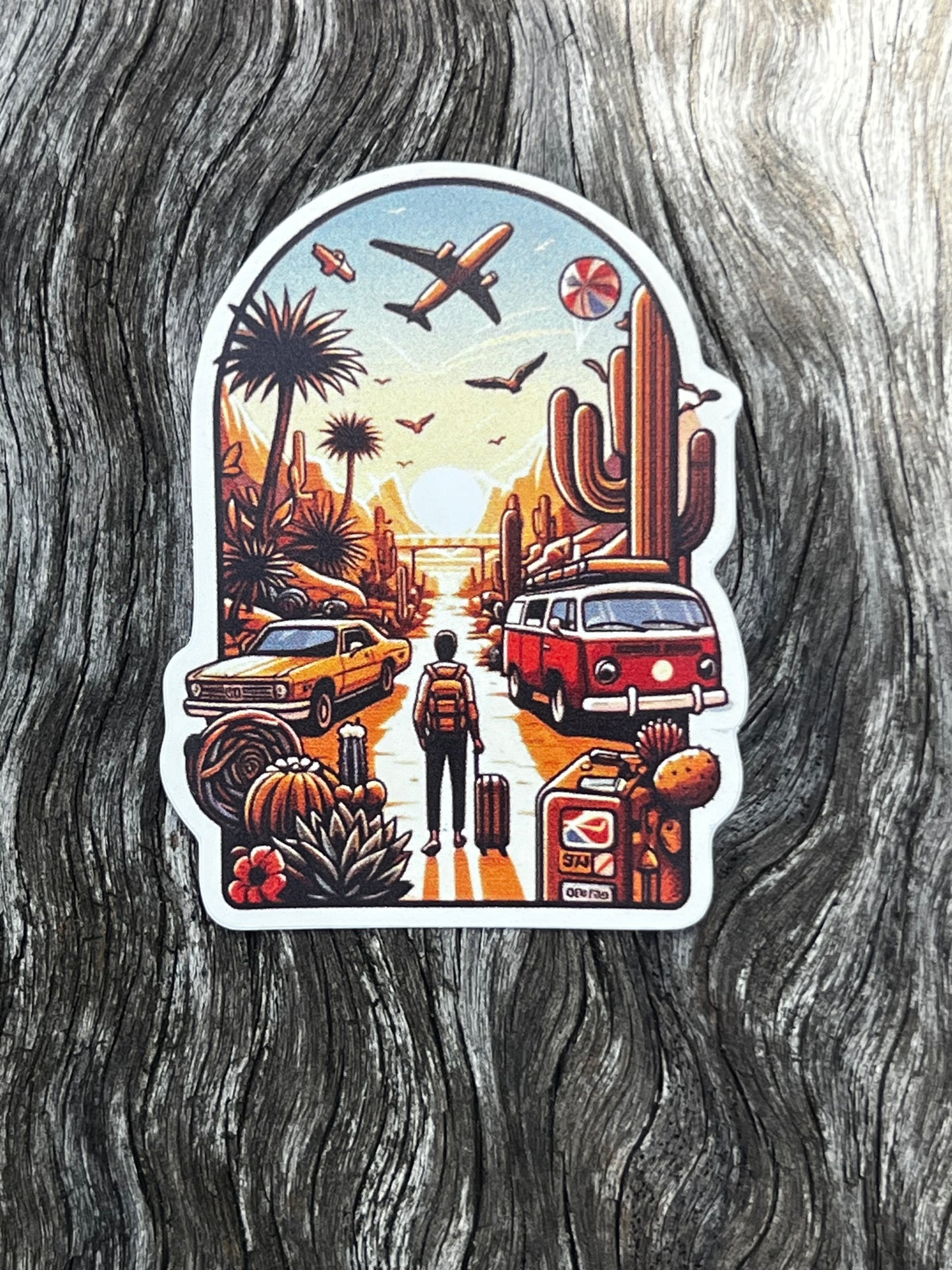 Janet Journals - Travel Cities Sepia Sunset