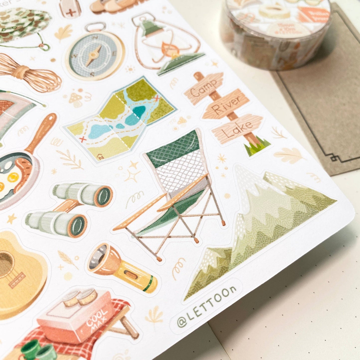 L| Sticker Sheet - Into The Wild