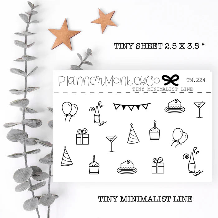 Celebration/Birthday Tiny Sheet