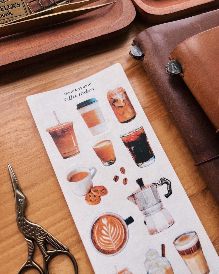 Coffee Sticker Sheet