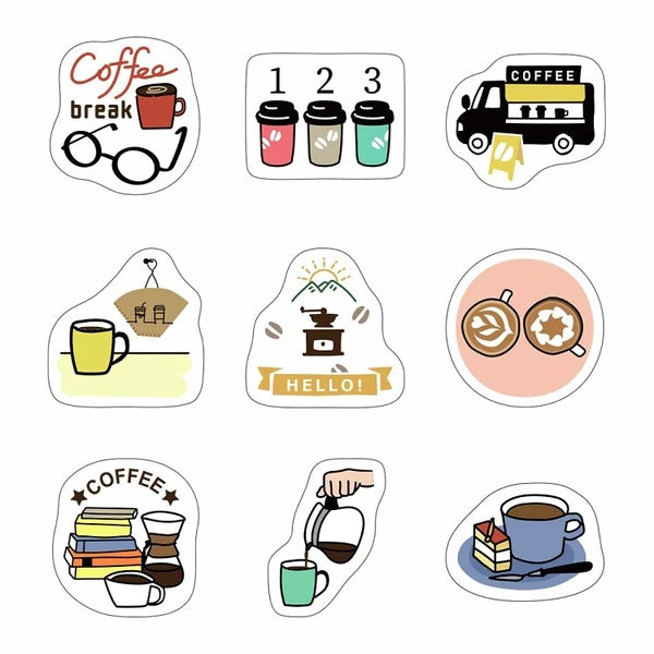 Flake Sticker - Coffee Break