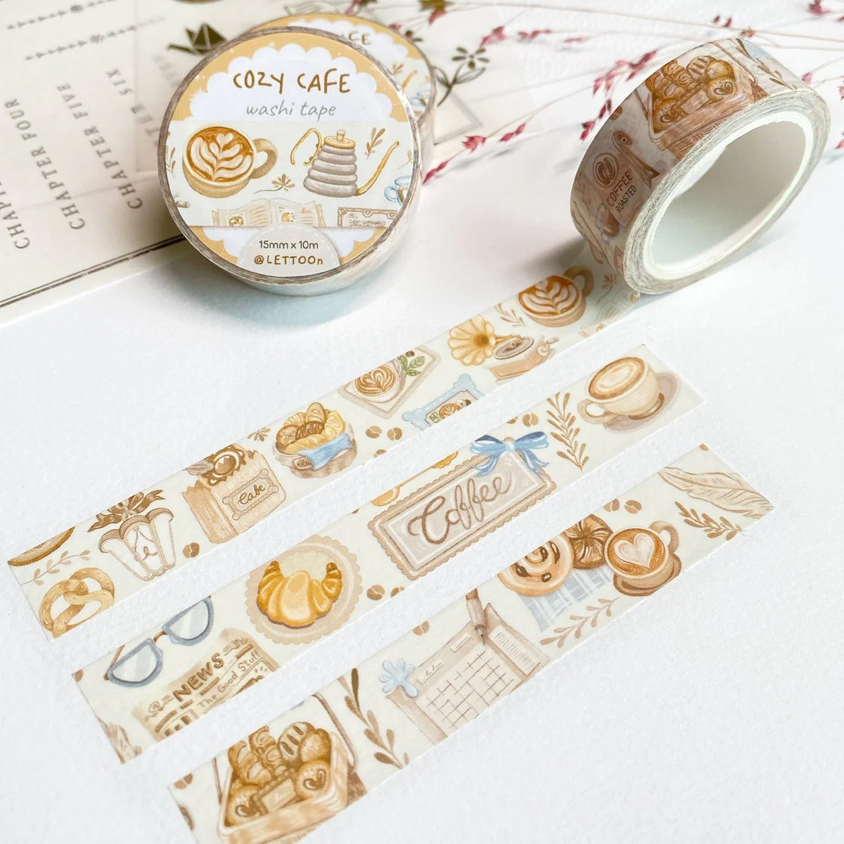 Cozy Cafe Washi Tape