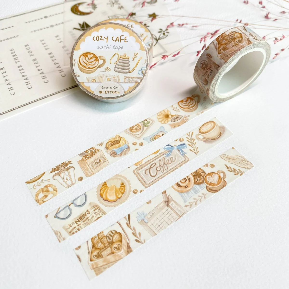 Cozy Cafe Washi Tape