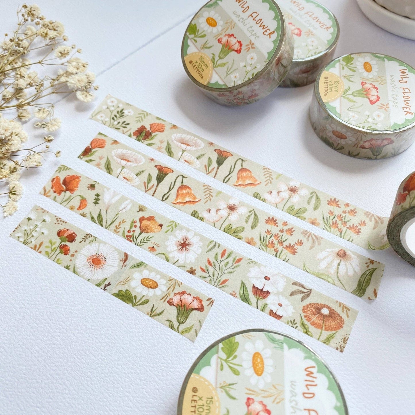 Washi Tape - Wild Flower