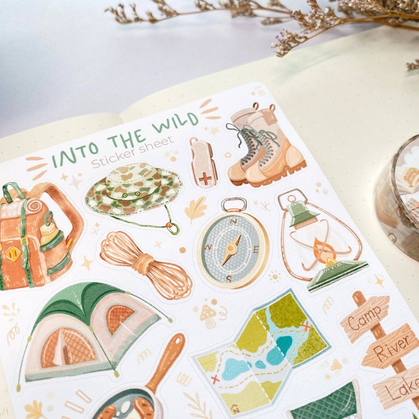 L| Sticker Sheet - Into The Wild