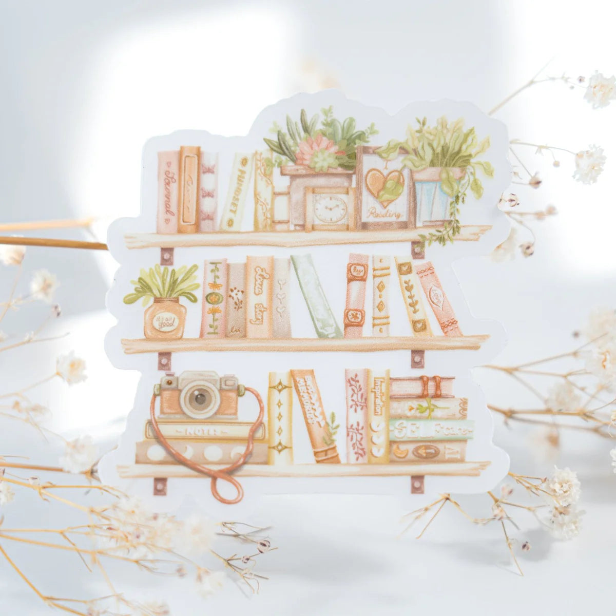 Inspiration Shelf Vinyl Sticker