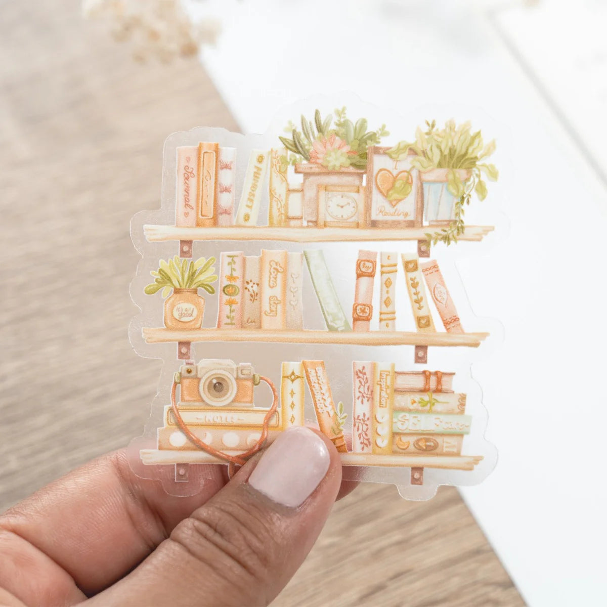 Inspiration Shelf Vinyl Sticker