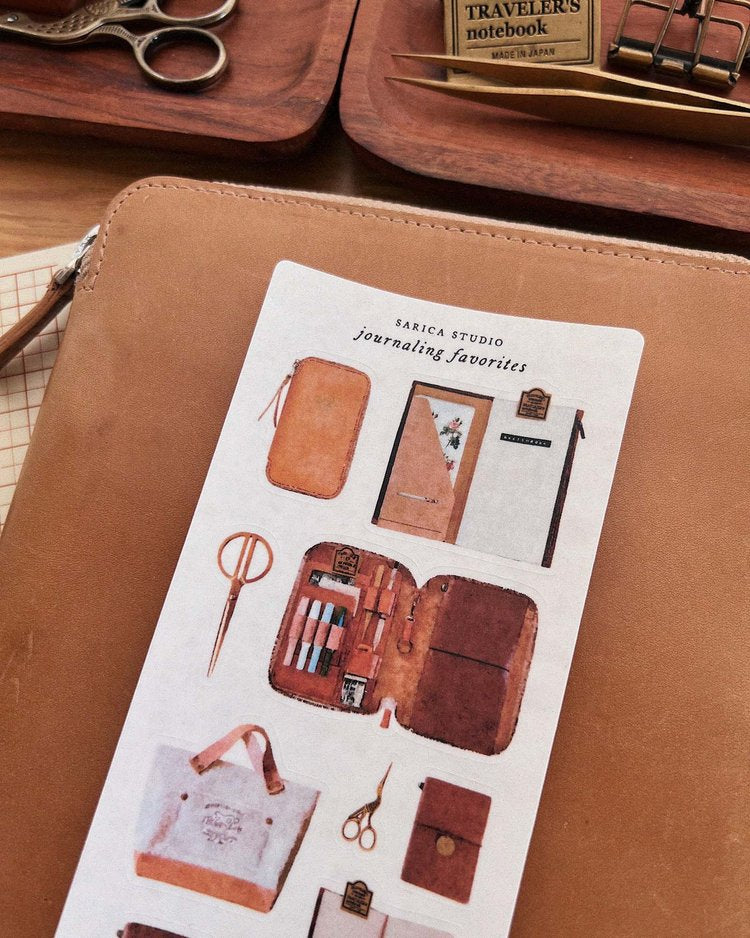 Journaling Favourites Sticker Sheet