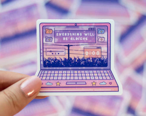 Laptop Matte Vinyl Sticker