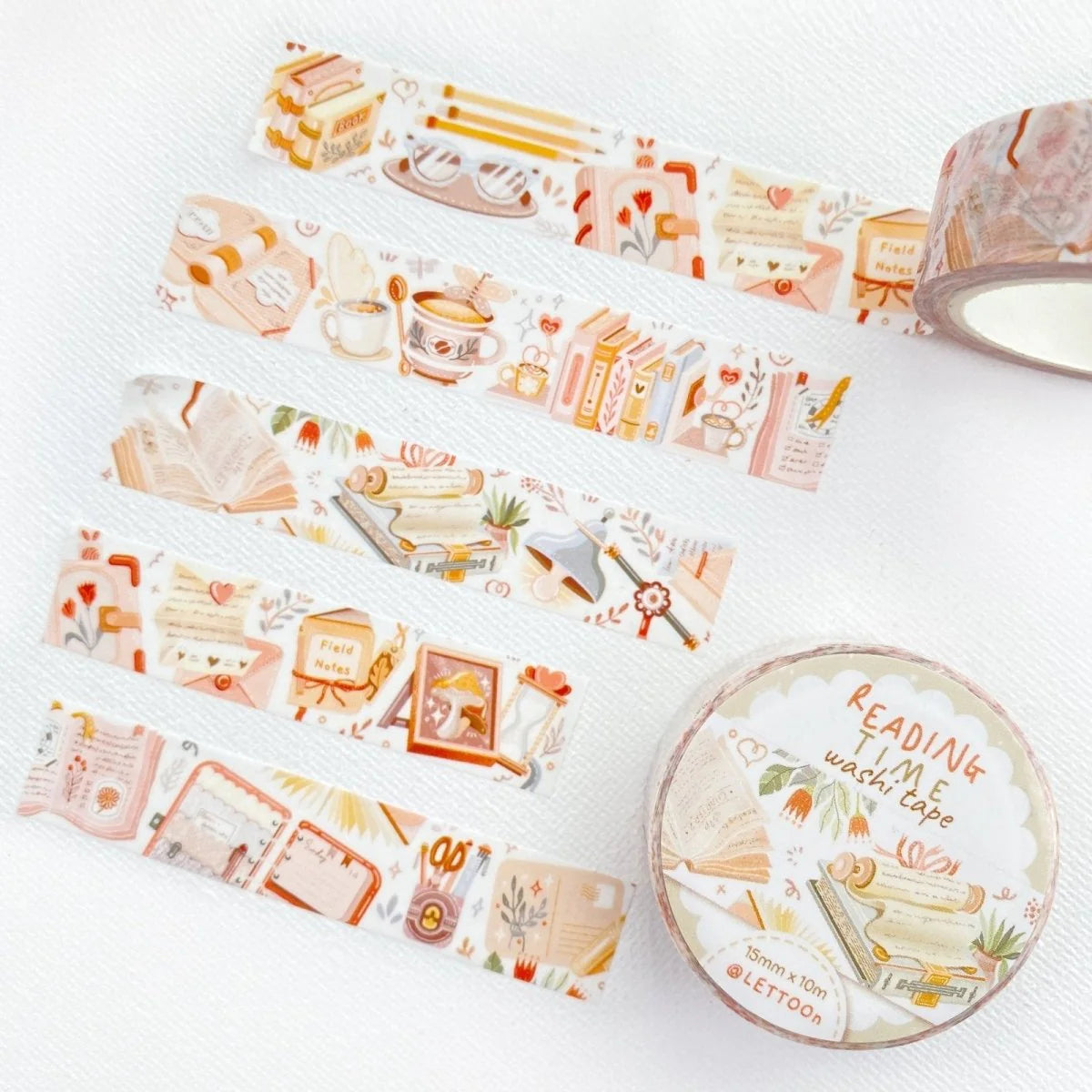 Reading Time Washi Tape