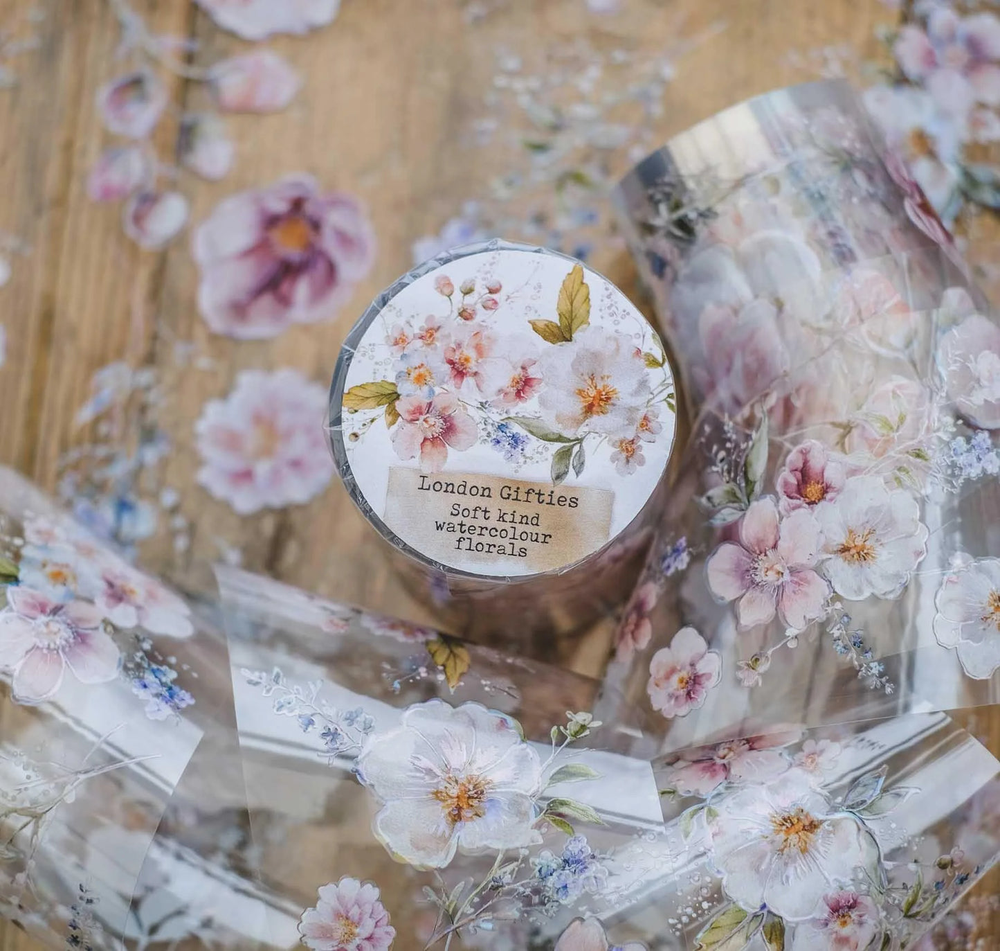 LG | Soft kind watercolour florals - One PET loop