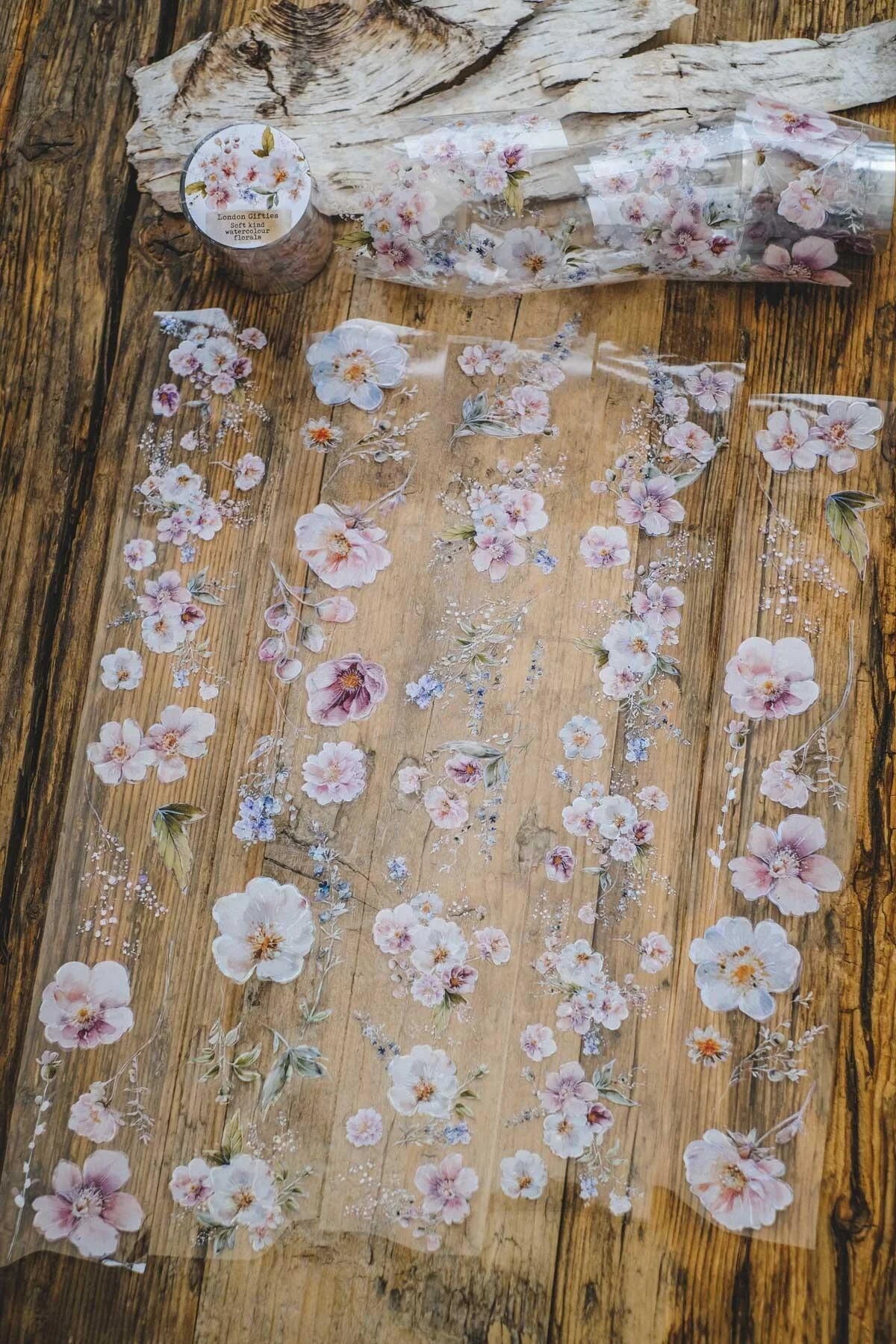 LG | Soft kind watercolour florals - One PET loop
