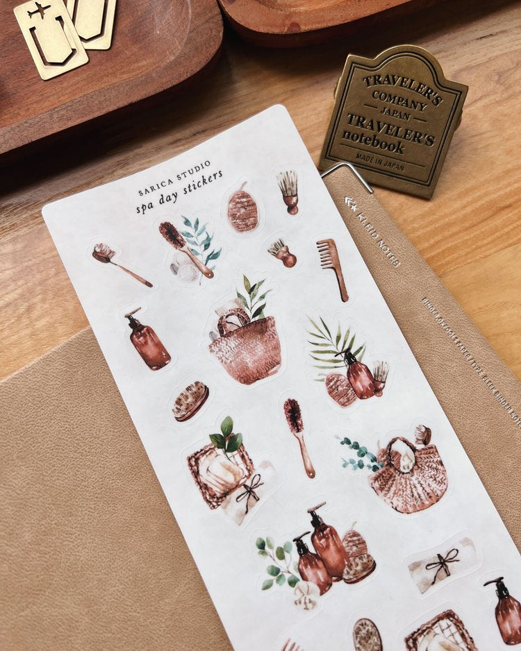 Spa Day Sticker Sheet