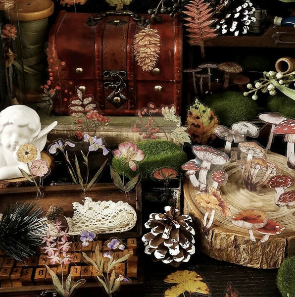 Clear Sticker Flakes