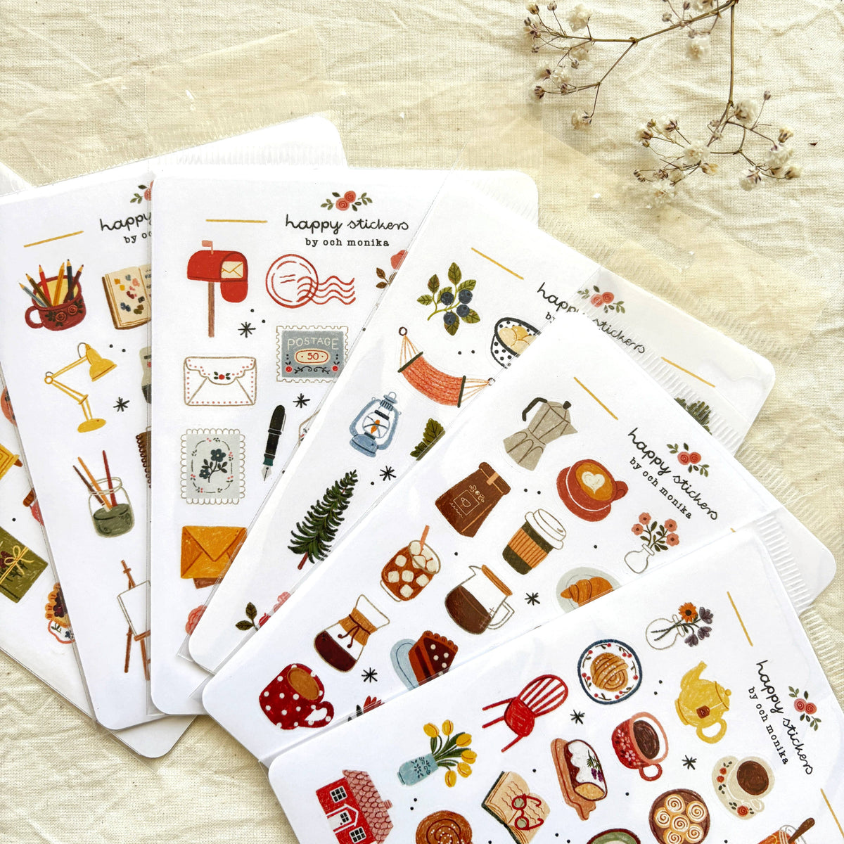 Movie Date - Sticker Sheet | Cinema Night Stationery