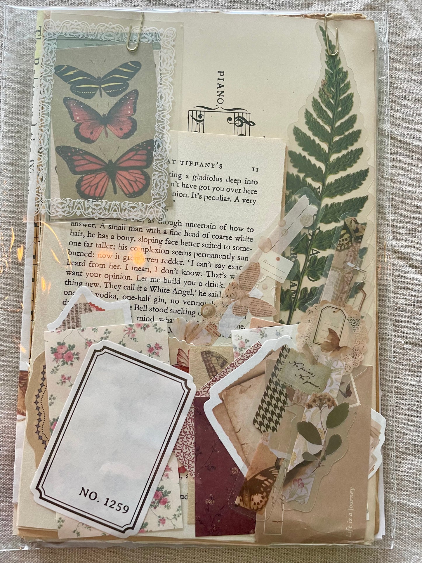 Journaling and Scrapbooking Ephemera Starter Kit