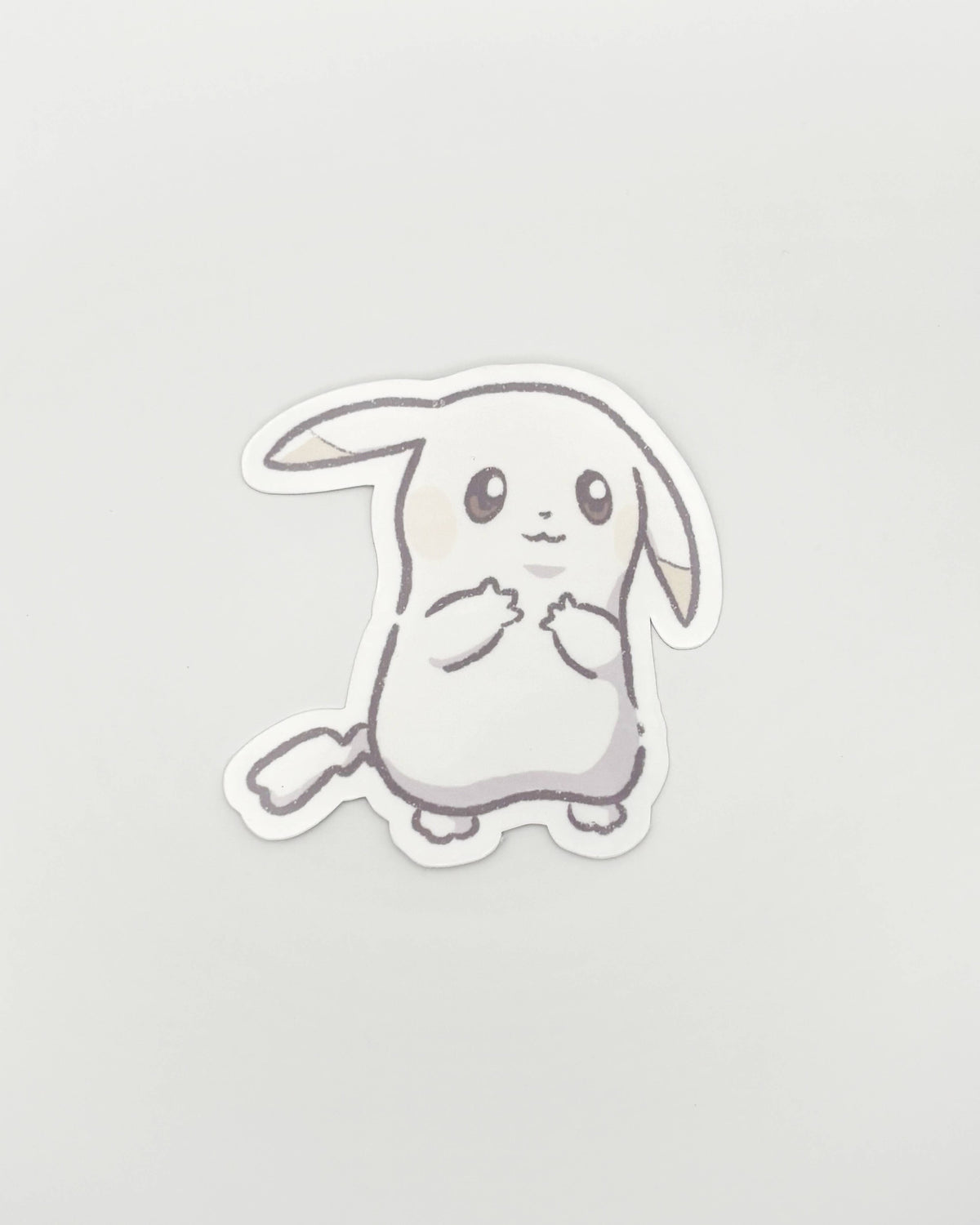 Peakychu Waterproof Die Cut Sticker - Pokemon Pokopia
