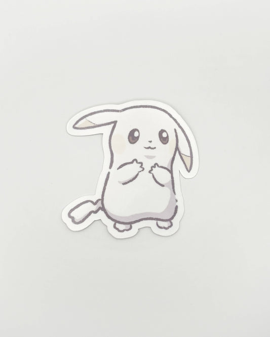 Peakychu Waterproof Die Cut Sticker - Pokemon Pokopia