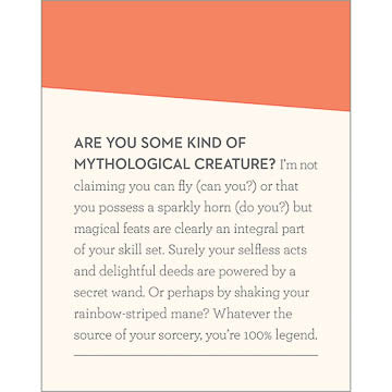 Are you some Mythical Creature?