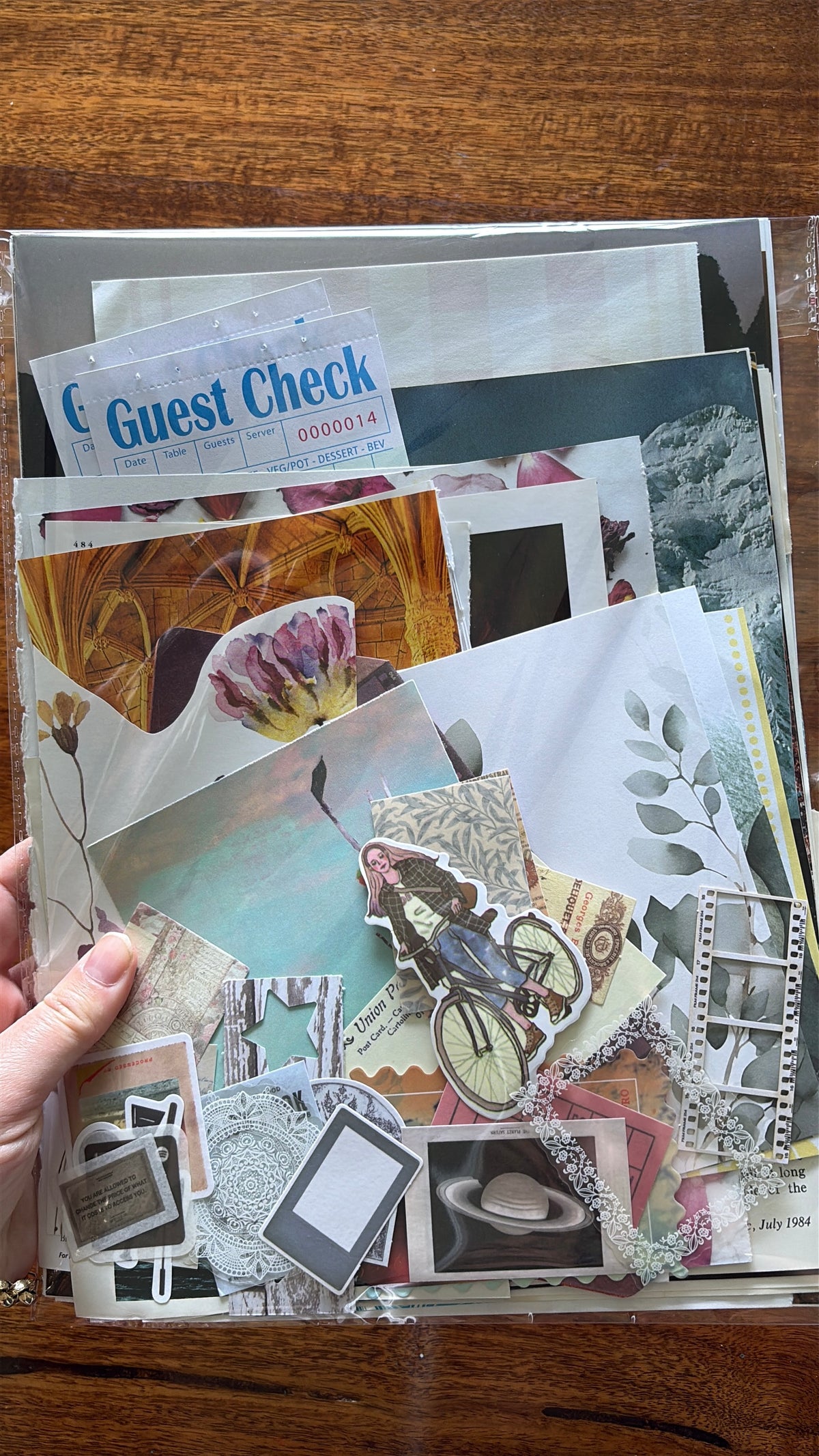 Journaling and Scrapbooking Ephemera Starter Kit