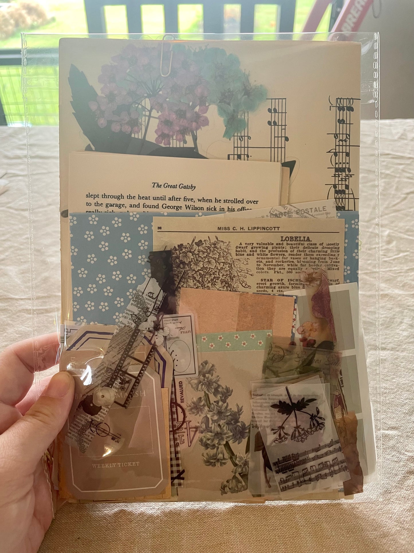 Journaling and Scrapbooking Ephemera Starter Kit