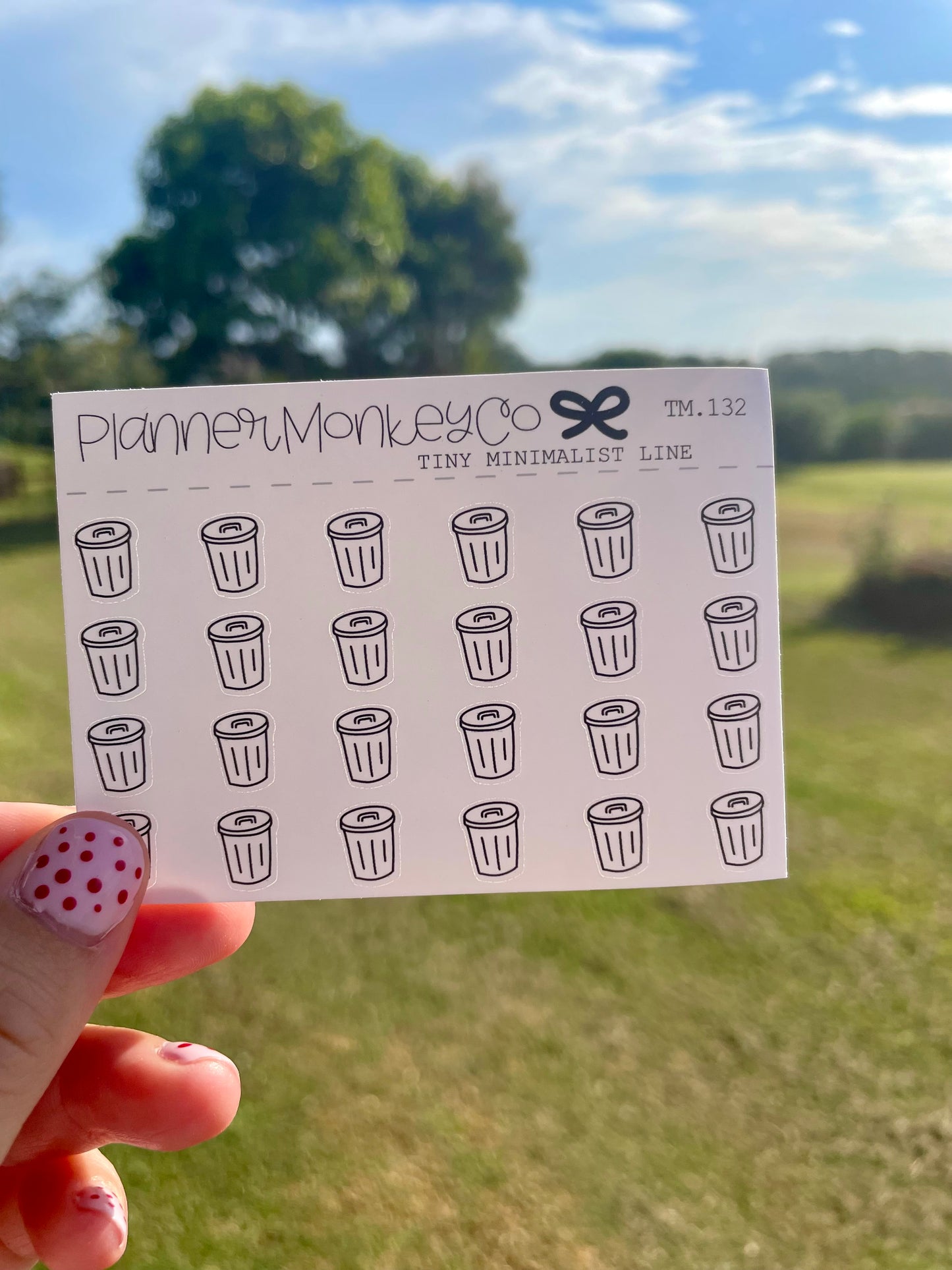 Garbage Can Tiny Sheet