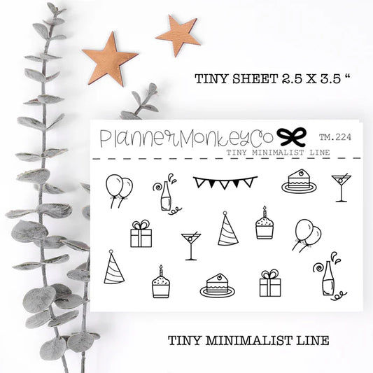 Celebration/Birthday Tiny Sheet