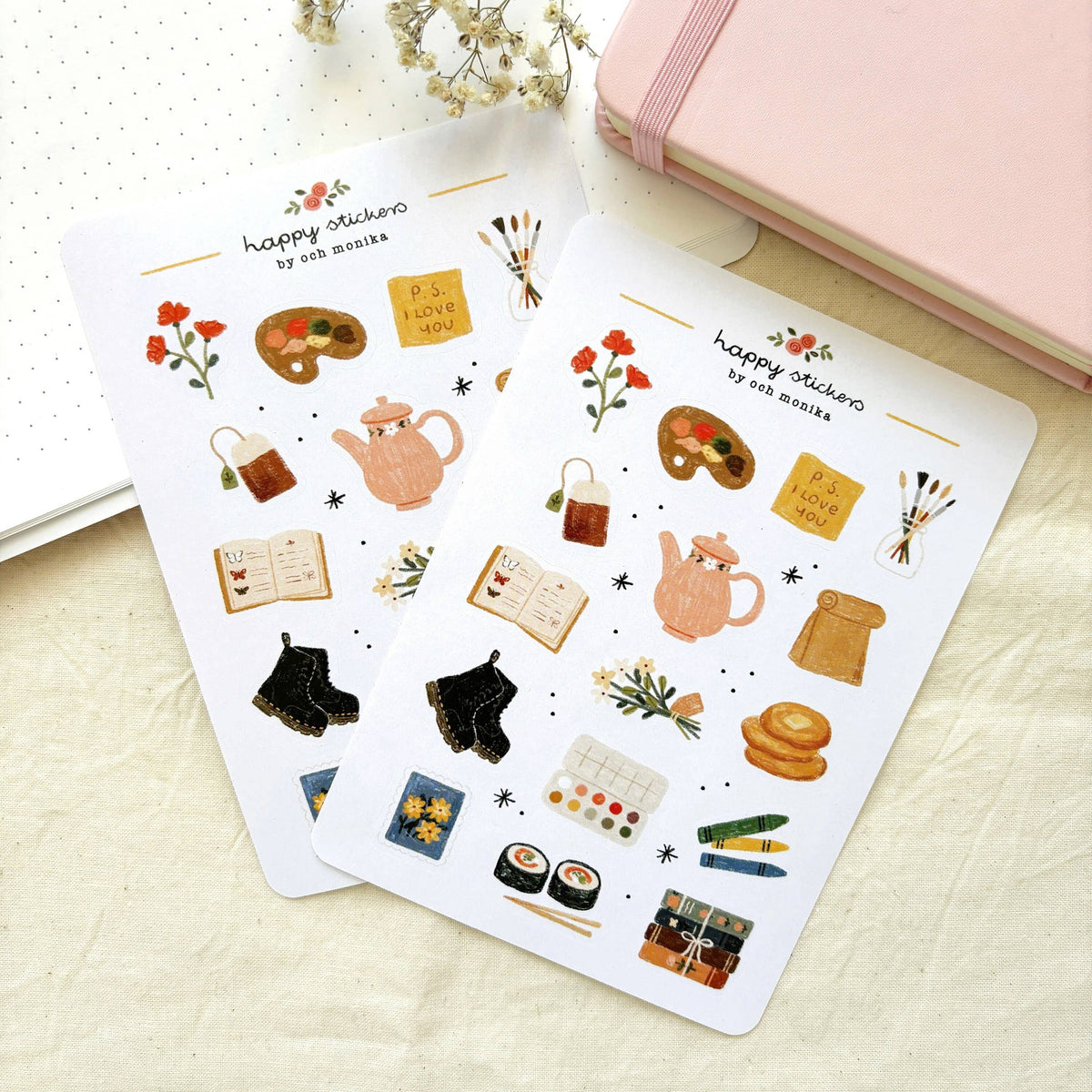 Bits And Pieces - Sticker Sheet | Creative Lifestyle