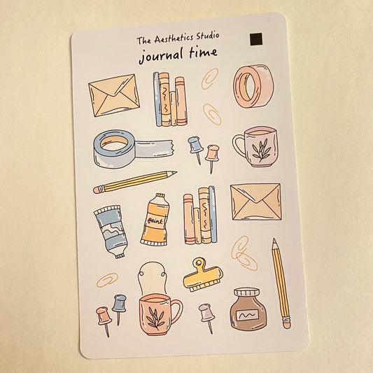TAS| Cozy Home Sticker Collection: Journal time