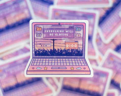 Laptop Matte Vinyl Sticker