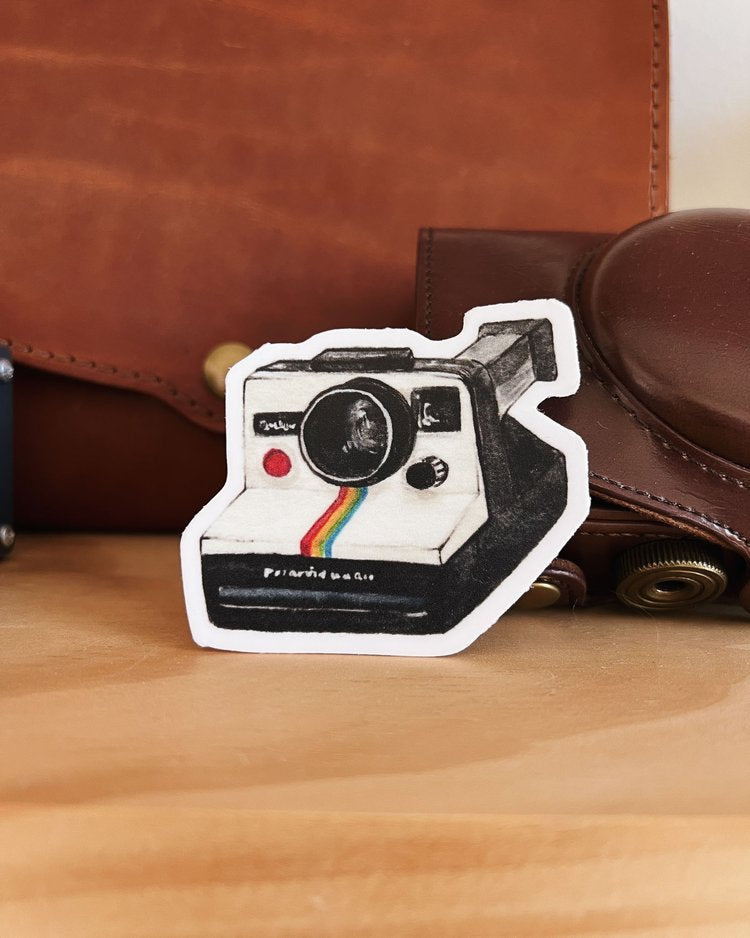 Roderick Camera Sticker SS| Polaroid Camera Vinyl Sticker – Stickers and Stories