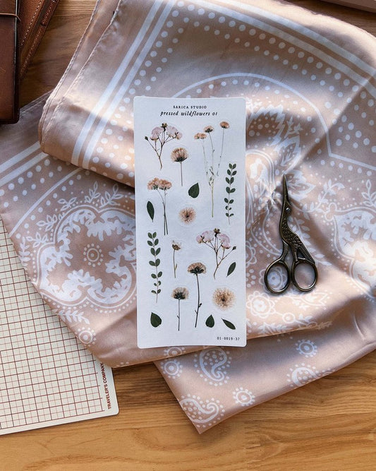 Pressed Wildflowers 1 Sticker Sheet